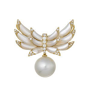 格安GSTV白蝶真珠12mmあこや真珠、白蝶貝パラジウムシルバー天使の羽衣リング